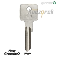 Mieszkaniowy 116 - klucz surowy mosiężny - New GreenteQ